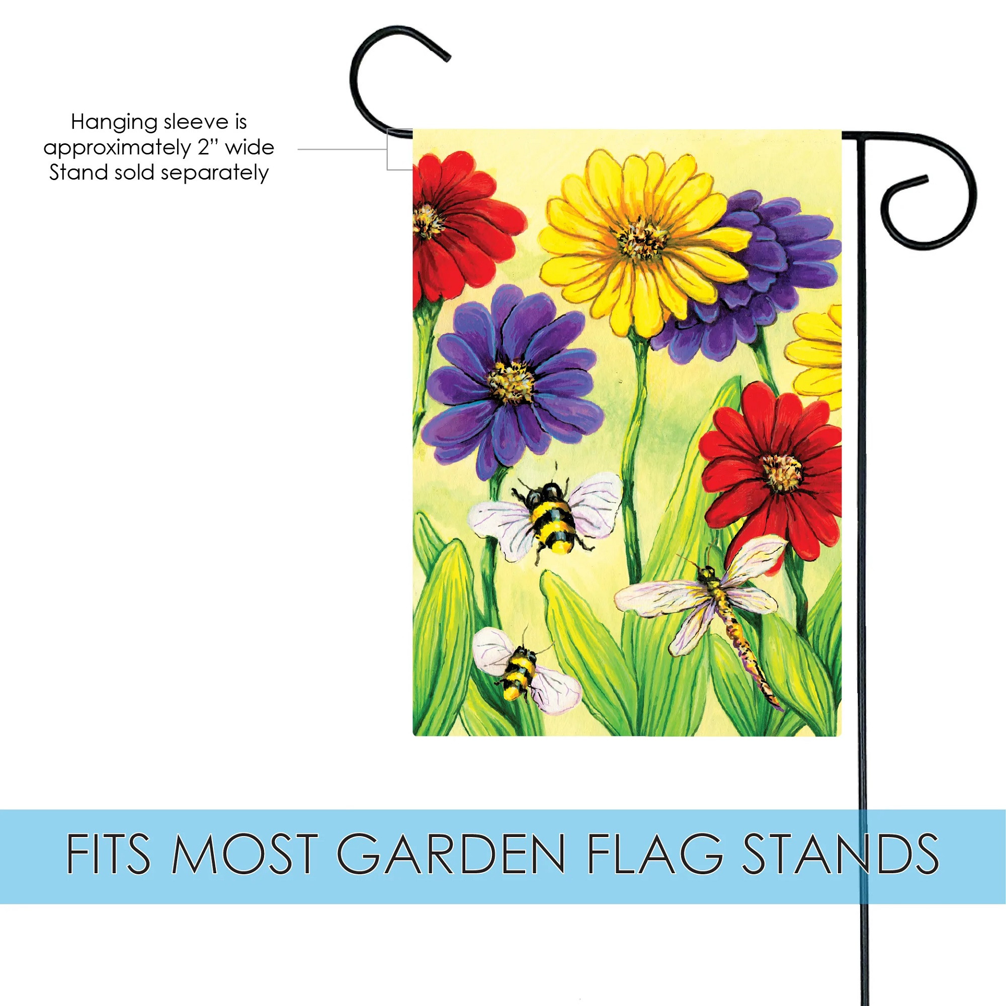 Toland Home Garden Bandiera Decorativa Da Giardino Christmas Barn, 31.8x45.7 Cm, Poliestere UV Resistant